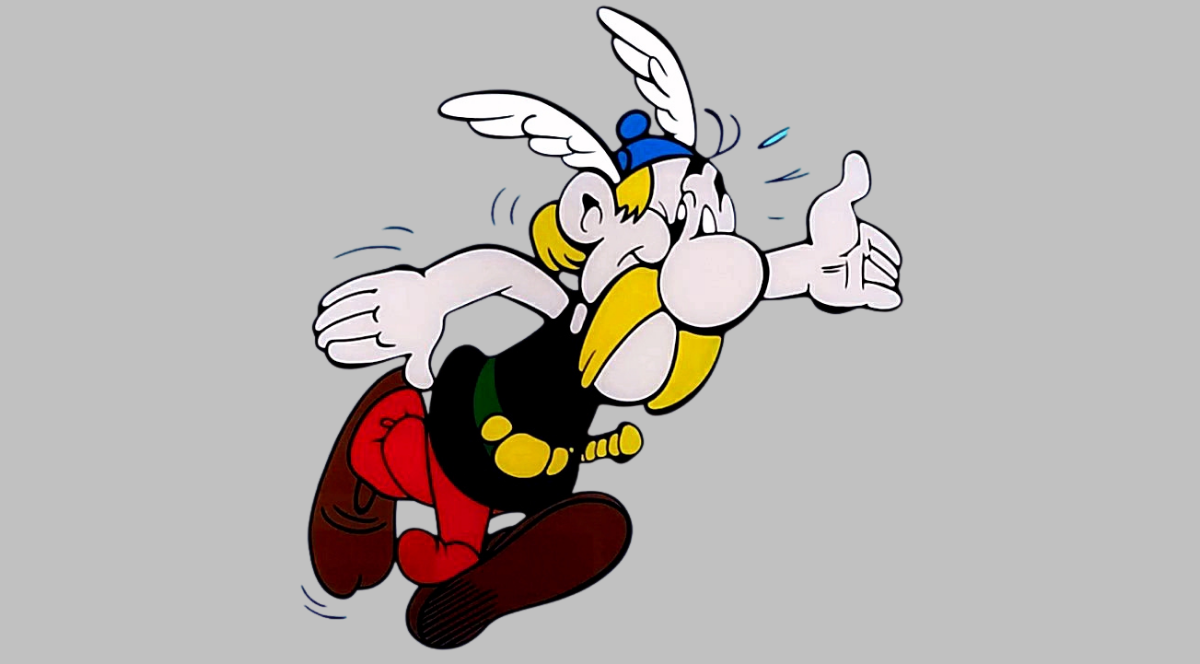 Tegning af Astérix, Wikimedia Commons